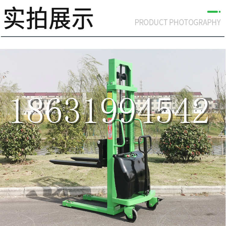 东洲区电动叉车堆高车液压铲车电瓶1吨2吨站驾步行式小型全自动叉车